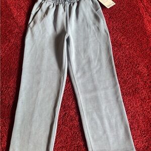 Lululemon Softstreme HR straight leg crop, utility blue size 0, NWT Plus bag